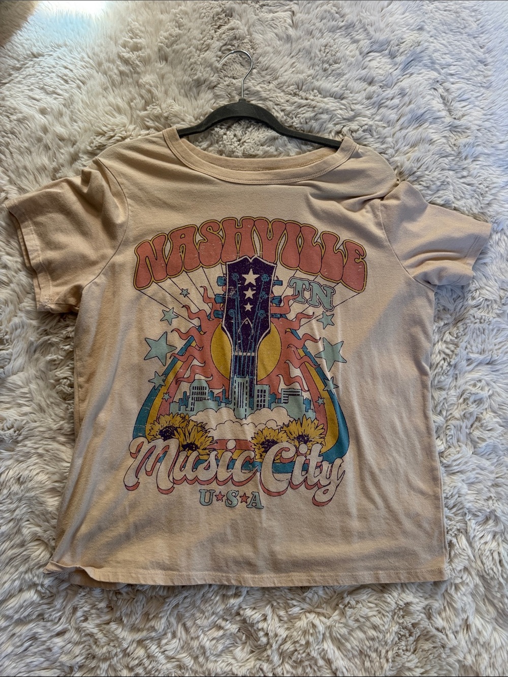 Nashville Music City Graphic Tee